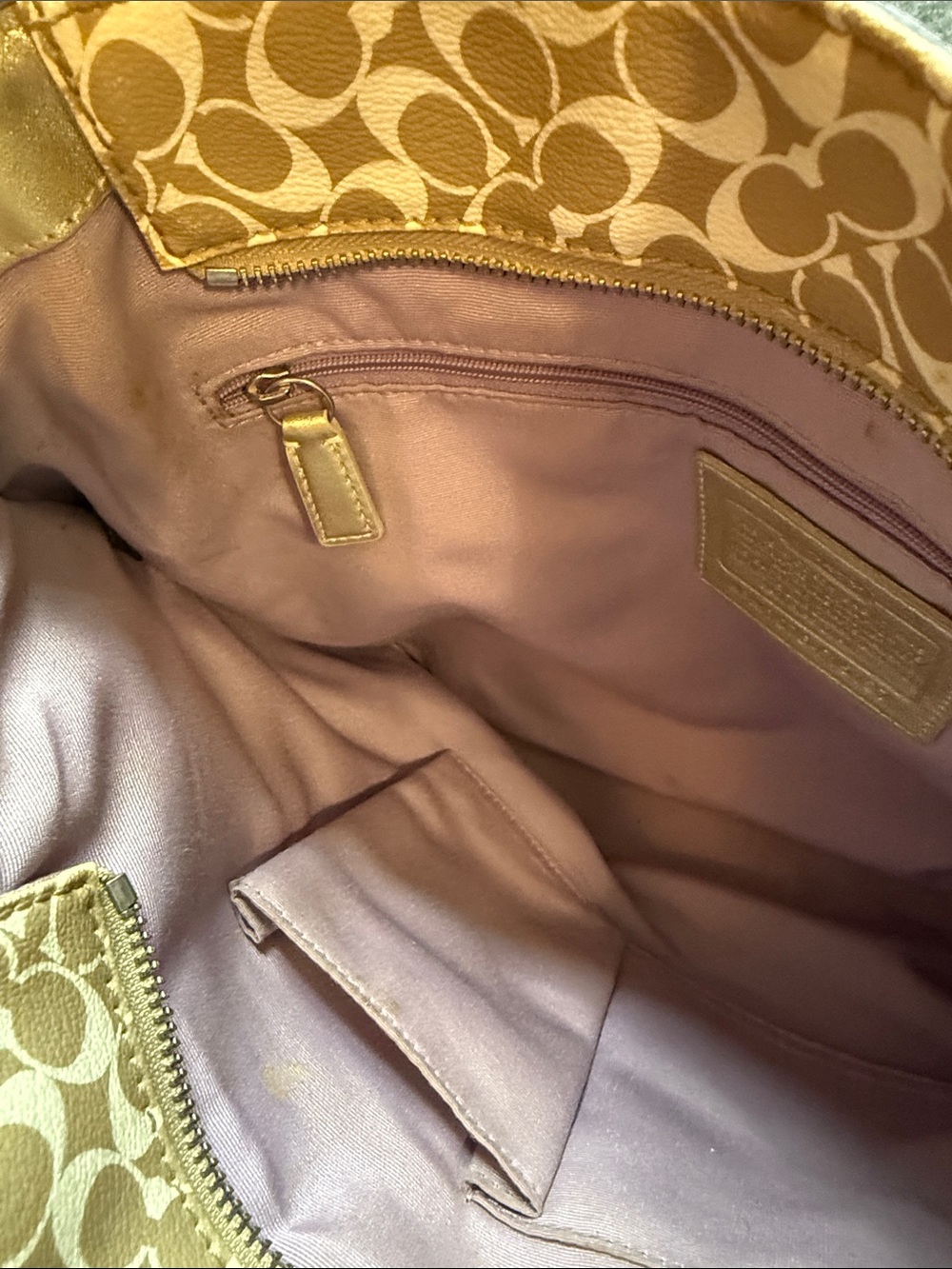 Coach Chelsea Heritage Stripe Signature Tote Bag - Picture 5 of 13